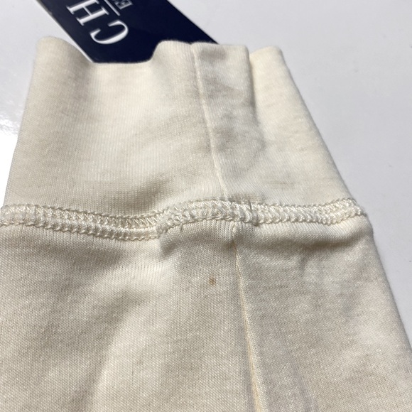 Chap Button Down Neck Winter Cream Sweater Work Dress Up or Down Size Large G\G - Picture 13 of 13